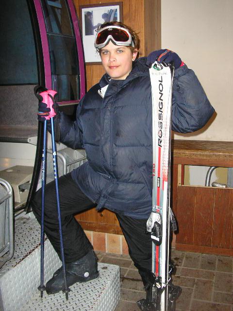 Mike in Ski Gear